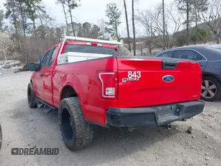 2015 Ford F-150 XL with VIN 1FTEX1CF4FFB01314, listed as a IAAI auction lot 41793296 with 141,347 mi miles. Bid and sale history available at carsss.com. Image 3.