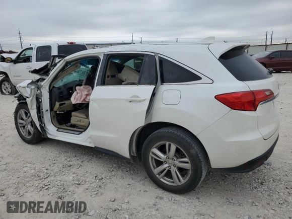 2015 Acura RDX Tech with VIN 5J8TB3H55FL004143, listed as a Copart auction lot 62891394 with Not Provided miles and Salvage Title. Bid and sale history available at carsss.com. Image 2.