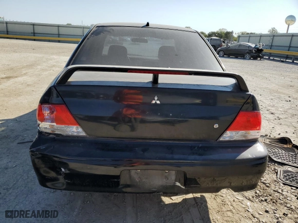 2002 Mitsubishi Lancer ES with VIN JA3AJ26E72U062280, listed as a Copart auction lot 75810384 with 136,149 mi miles and Salvage Title. Bid and sale history available at carsss.com. Image 6.