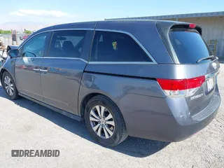 2016 Honda Odyssey EX z VIN 5FNRL5H43GB052589, wystawiony jako IAAI lot #42404965 z przebiegiem 107 292 mil mil oraz . Historia ofert i sprzedaży dostępna na DreamBid. Obrazek 3.