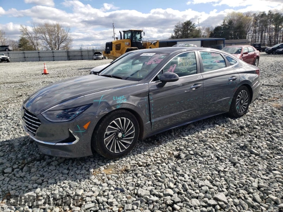 2022 Hyundai Sonata Hybrid Limited with VIN KMHL54JJ9NA049742, listed as a Copart auction lot 44162113 with 7,436 mi miles. Bid and sale history available at carsss.com. Image 1.