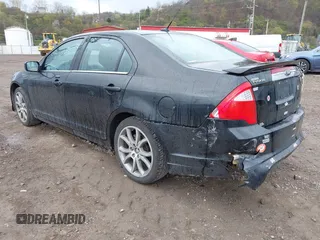 2012 Ford Fusion SEL with VIN 3FAHP0JA9CR375921, listed as a IAAI auction lot 42043626 with 147,838 mi miles. Bid and sale history available at carsss.com. Image 3.