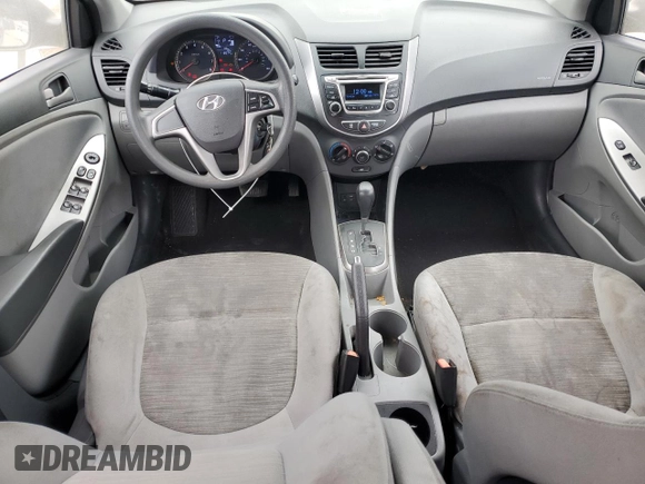 2015 Hyundai Accent GS with VIN KMHCT5AEXFU222568, listed as a Copart auction lot 54870675 with 118,914 mi miles and Clean Title. Bid and sale history available at carsss.com. Image 8.