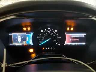 2018 Ford Fusion Hybrid SE with VIN 3FA6P0LU1JR136245, listed as a Copart auction lot 46057295 with 195,047 mi miles and Clean Title. Bid and sale history available at carsss.com. Image 9.