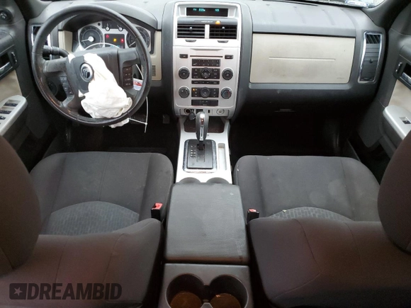 2009 Mercury Mariner with VIN 4M2CU81G39KJ17532, listed as a Copart auction lot 43907455 with 214,212 mi miles and Salvage title. Bid and sale history available at DreamBid. Image 8.
