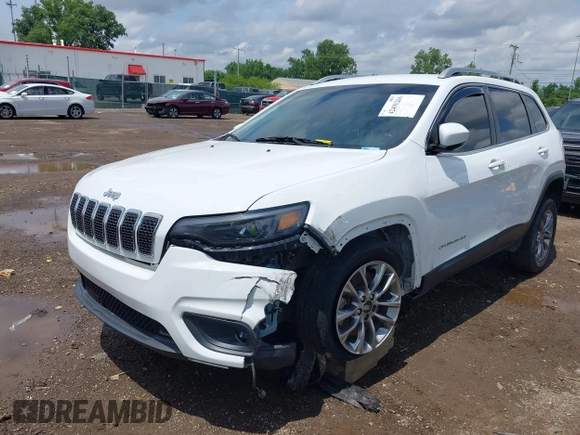 2020 Jeep Cherokee Latitude Plus with VIN 1C4PJLLB2LD592959, listed as a IAAI auction lot 42491266 with 74,609 mi miles and . Bid and sale history available at DreamBid. Image 6.