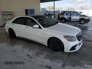 2020 Mercedes-Benz S 65 AMG with VIN W1KUG7KB5LA530117, listed as a Copart auction lot 52976995 with 11,363 mi miles and Non repairable. Bid and sale history available at DreamBid. Image 4.
