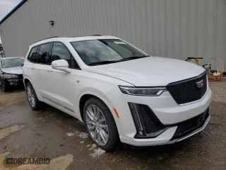 2021 Cadillac XT6 AWD Sport with VIN 1GYKPHRS4MZ209583, listed as a Copart auction lot 66305562 with 19,570 mi miles. Bid and sale history available at carsss.com. Image 1.
