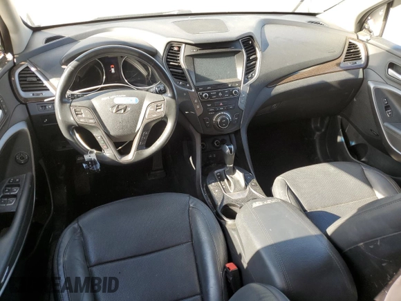 2017 Hyundai Santa Fe Ultimate с VIN 5XYZW4LA8HG494373, выставлен на аукционе Copart как лот 52382035 с пробегом 123 729 миль миль и Списание • Salvage title. История ставок и продаж доступна на DreamBid. Изображение 8.