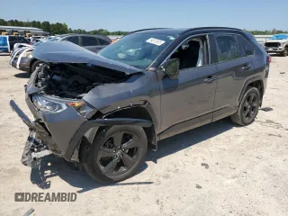 2021 Toyota RAV4 Hybrid XSE with VIN 4T3E6RFV2MU011112, listed as a Copart auction lot 54613935 with Not provided miles and Salvage title. Bid and sale history available at DreamBid. Image 1.