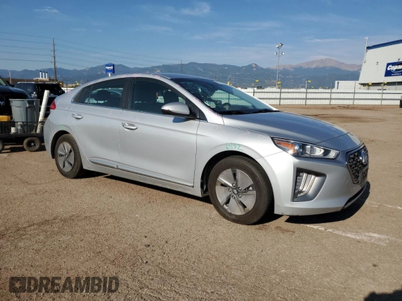 2021 Hyundai Ioniq SE with VIN KMHC75LC6MU245407, listed as a Copart auction lot 63655274 with 68,085 mi miles and Clean Title. Bid and sale history available at DreamBid. Image 4.