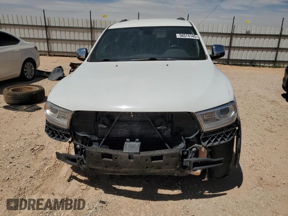 2017 Dodge Durango SXT with VIN 1C4RDHAG5HC643251, listed as a Copart auction lot 56574145 with 64,904 mi miles and Clean title. Bid and sale history available at DreamBid. Image 5.