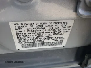 2005 Acura MDX with VIN 2HNYD18295H505017, listed as a Copart auction lot 68838064 with 252,007 mi miles and Clean Title. Bid and sale history available at carsss.com. Image 13.