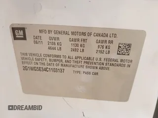2012 Chevrolet Impala LT Fleet with VIN 2G1WG5E34C1103137, listed as a IAAI auction lot 42153496 with 176,980 mi miles and . Bid and sale history available at DreamBid. Image 9.