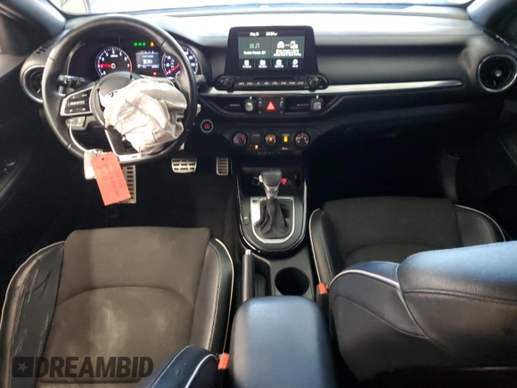 2021 Kia Forte GT-Line with VIN 3KPF34AD1ME296881, listed as a Copart auction lot 58149105 with 94,002 mi miles and Clean title. Bid and sale history available at DreamBid. Image 8.