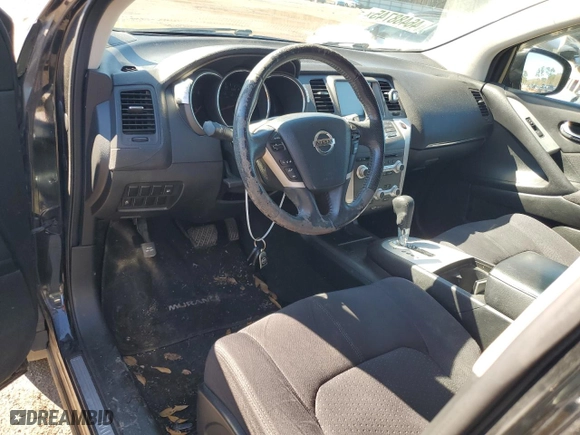 2012 Nissan Murano SL with VIN JN8AZ1MU6CW100610, listed as a Copart auction lot 46488745 with 157,079 mi miles and Clean Title. Bid and sale history available at carsss.com. Image 8.
