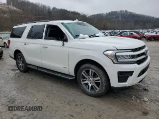 2022 Ford Expedition Max XLT with VIN 1FMJK1JT1NEA28411, listed as a Copart auction lot 45033165 with 80,758 mi miles and Salvage title. Bid and sale history available at DreamBid. Image 4.
