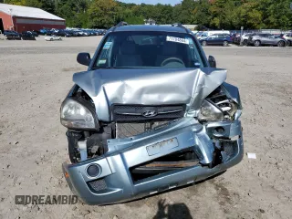 2007 Hyundai Tucson GLS with VIN KM8JM12B07U632606, listed as a Copart auction lot 71704864 with 136,655 mi miles and Clean Title. Bid and sale history available at carsss.com. Image 5.