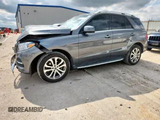 2018 Mercedes-Benz GLE 350 with VIN 4JGDA5JB0JB048224, listed as a Copart auction lot 58778955 with 113,818 mi miles and Salvage title. Bid and sale history available at DreamBid. Image 1.