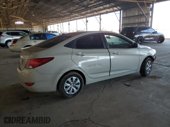 2017 Hyundai Accent SE z VIN KMHCT4AE5HU243163, wystawiony jako Copart lot #59122575 z przebiegiem 134 774 mil mil oraz Szkoda całkowita • Salvage title. Historia ofert i sprzedaży dostępna na DreamBid. Obrazek 3.