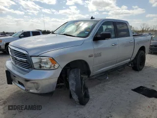 2015 Ram 1500 Big Horn z VIN 3C6RR7LT2FG666154, wystawiony jako Copart lot #48996215 z przebiegiem 152 309 mil mil oraz Czysty tytuł • Clean title. Historia ofert i sprzedaży dostępna na DreamBid. Obrazek 1.