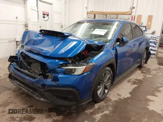2024 Subaru WRX with VIN JF1VBAB62R9806864, listed as a IAAI auction lot 41376078 with 8,422 mi miles. Bid and sale history available at carsss.com. Image 6.