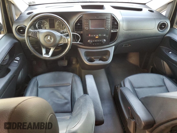 2019 Mercedes-Benz Metris Passenger with VIN WD4PG2EE8K3545252, listed as a Copart auction lot 43011395 with Not provided miles and Salvage title. Bid and sale history available at DreamBid. Image 8.