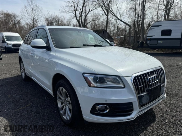 2015 Audi Q5 Premium Plus with VIN WA1LFAFP9FA04742, listed as a Copart auction lot 56562365 with 180,335 mi miles and Clean title. Bid and sale history available at DreamBid. Image 1.