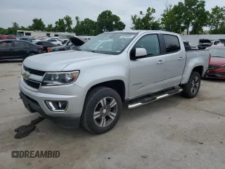 2018 Chevrolet Colorado 2WD Work Truck z VIN 1GCGSBEN4J1325917, wystawiony jako Copart lot #60256685 z przebiegiem 77 522 mil mil oraz Czysty tytuł • Clean title. Historia ofert i sprzedaży dostępna na DreamBid. Obrazek 1.