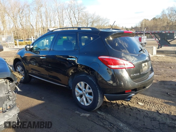 2013 Nissan Murano SV with VIN JN8AZ1MW1DW319025, listed as a IAAI auction lot 41619136 with 137,207 mi miles. Bid and sale history available at carsss.com. Image 14.
