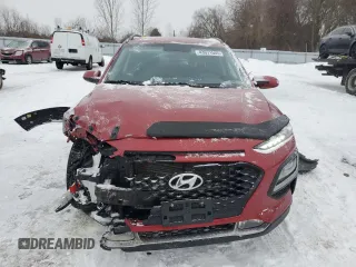 2018 Hyundai Kona SEL with VIN KM8K2CAA2JU105611, listed as a Copart auction lot 43071505 with 77,357 mi miles and Salvage Title. Bid and sale history available at carsss.com. Image 5.