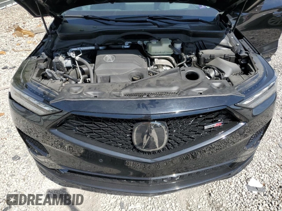 2024 Acura MDX Type S w/Advance Package with VIN 5J8YD8H86RL001425, listed as a Copart auction lot 70997104 with 18,565 mi miles and Salvage Title. Bid and sale history available at carsss.com. Image 12.