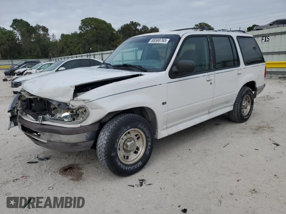 1996 Ford Explorer XLT z VIN 1FMDU32P7TZA15088, wystawiony jako Copart lot #88588765 z przebiegiem 79 106 mil mil oraz Szkoda całkowita • Salvage title. Historia ofert i sprzedaży dostępna na DreamBid. Obrazek 1.
