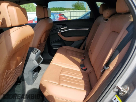 2021 Audi e-tron Premium Plus with VIN WA1LAAGE3MB012259, listed as a Copart auction lot 48824963 with 23,710 mi miles. Bid and sale history available at carsss.com. Image 10.