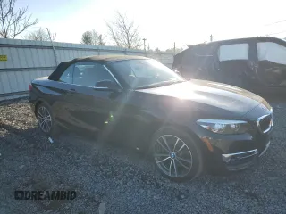 2019 BMW 2 Series 230i xDrive with VIN WBA2K1C59KVD41807, listed as a Copart auction lot 45093695 with 105,805 mi miles and Salvage Title. Bid and sale history available at carsss.com. Image 4.