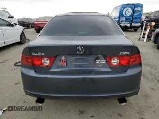 2004 Acura TSX w/Navigation with VIN JH4CL96994C019356, listed as a Copart auction lot 43169425 with 161,442 mi miles and Salvage Title. Bid and sale history available at carsss.com. Image 6.