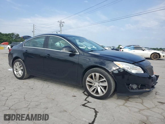2014 Buick Regal with VIN 2G4GK5EXXE9293863, listed as a Copart auction lot 60046095 with 131,011 mi miles and Salvage title. Bid and sale history available at DreamBid. Image 4.