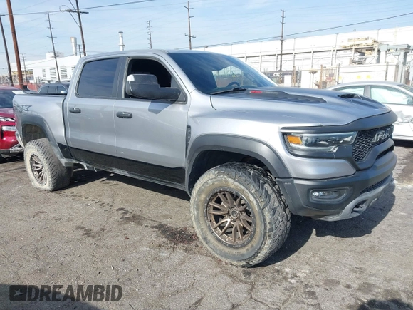2021 Ram 1500 TRX with VIN 1C6SRFU92MN726050, listed as a IAAI auction lot 41175299 with 34,602 mi miles. Bid and sale history available at carsss.com. Image 1.