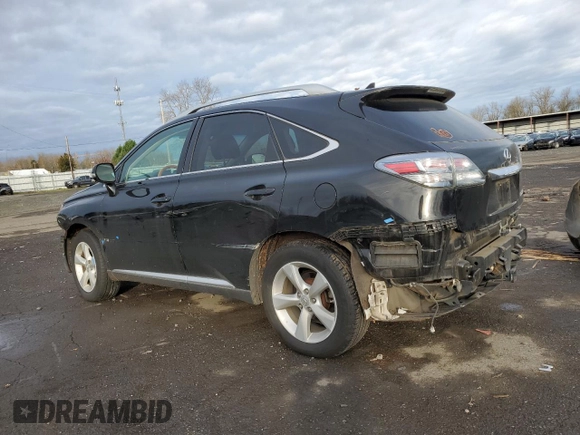 2012 Lexus RX 350 z VIN 2T2BK1BA2CC152544, wystawiony jako Copart lot #85738394 z przebiegiem 109 213 mil mil oraz Szkody całkowita. Historia ofert i sprzedaży dostępna na DreamBid. Obrazek 2.