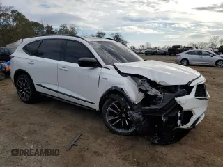 2024 Acura MDX Type S w/Advance Package with VIN 5J8YD8H82RL004631, listed as a Copart auction lot 79460654 with 9,901 mi miles and Salvage Title. Bid and sale history available at carsss.com. Image 4.