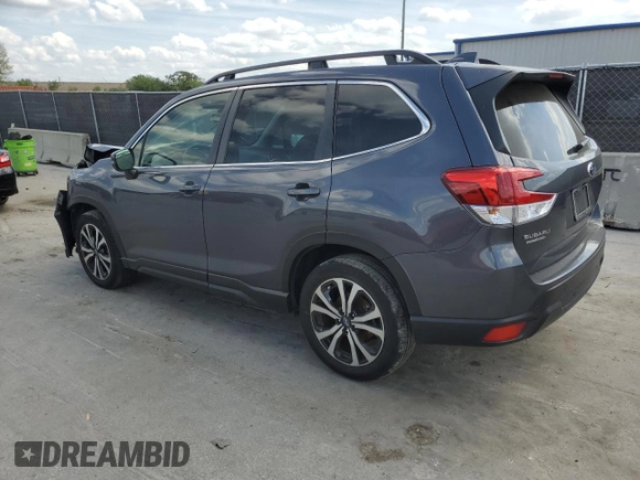 2022 Subaru Forester Limited with VIN JF2SKAPC4NH522164, listed as a Copart auction lot 49069665 with 24,367 mi miles and Salvage Title. Bid and sale history available at carsss.com. Image 2.
