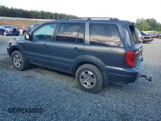 2005 Honda Pilot EX-L z VIN 2HKYF18705H564606, wystawiony jako Copart lot #55747785 z przebiegiem 272 432 mil mil oraz Szkoda całkowita • Salvage title. Historia ofert i sprzedaży dostępna na DreamBid. Obrazek 2.