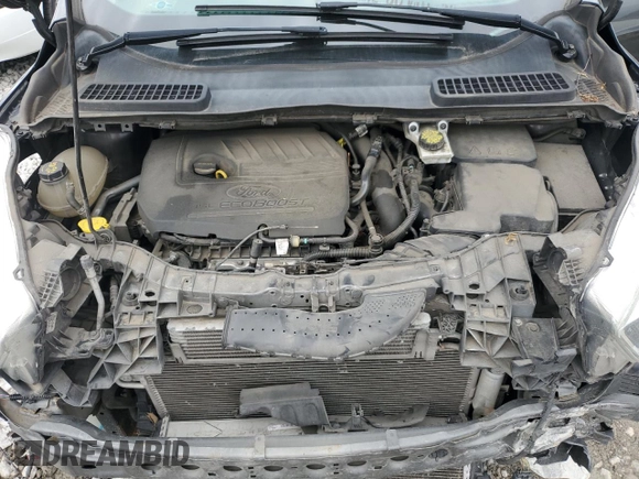 2017 Ford Escape SE with VIN 1FMCU0GD7HUB28357, listed as a Copart auction lot 73229554 with 121,912 mi miles and Salvage Title. Bid and sale history available at carsss.com. Image 13.
