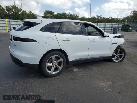 2017 Jaguar F-Pace 35t Premium with VIN SADCJ2BV9HA047309, listed as a Copart auction lot 51781185 with 108,459 mi miles and Salvage Title. Bid and sale history available at DreamBid. Image 3.
