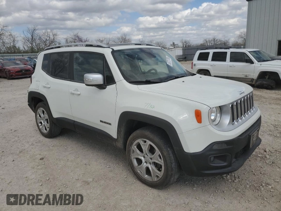 2015 Jeep Renegade Limited z VIN ZACCJBDTXFPB84988, wystawiony jako Copart lot #50721795 z przebiegiem 94 347 mil mil oraz Szkoda całkowita • Salvage title. Historia ofert i sprzedaży dostępna na DreamBid. Obrazek 4.