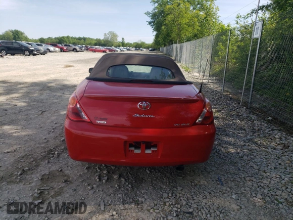 2006 Toyota Solara SE with VIN 4T1FA38P86U107577, listed as a Copart auction lot 54300845 with 101,528 mi miles and Clean title. Bid and sale history available at DreamBid. Image 6.