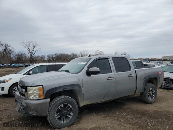 2007 Chevrolet Silverado 1500 LTZ with VIN 2GCEK13M971503996, listed as a Copart auction lot 46301495 with 278,359 mi miles and Salvage Title. Bid and sale history available at carsss.com. Image 1.