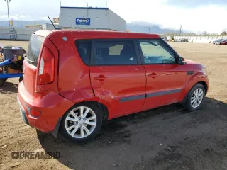 2013 Kia Soul + with VIN KNDJT2A67D7529873, listed as a Copart auction lot 51936815 with 56,139 mi miles and Salvage Title. Bid and sale history available at DreamBid. Image 3.