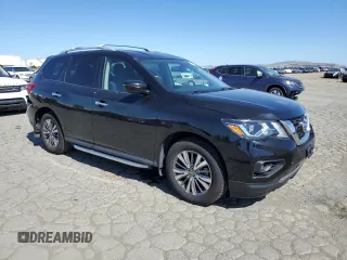 2019 Nissan Pathfinder SV with VIN 5N1DR2MN0KC603021, listed as a Copart auction lot 55785595 with 60,674 mi miles and Salvage title. Bid and sale history available at DreamBid. Image 4.