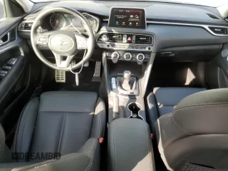 2020 Genesis G70 2.0T Sport with VIN KMTG24LA1LU063322, listed as a Copart auction lot 78487314 with 14,284 mi miles and Salvage Title. Bid and sale history available at carsss.com. Image 8.